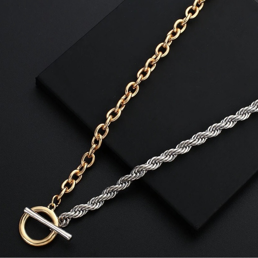 🤍Insta twist chain choker necklace - Picture 4 of 6
